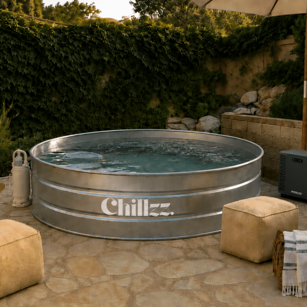 PISCINE RONDE CHAUD/FROID 180