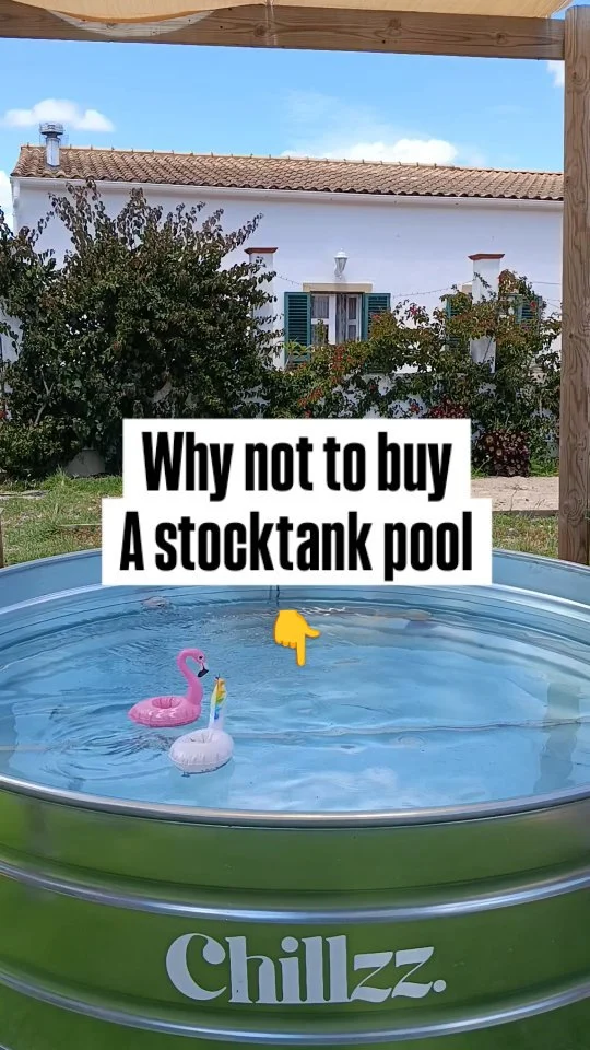 5 reasons NOT to buy a stock tank pool:

1. Your garden might become everyone’s favourite place.
2. You’ll spend far too much time relaxing outside.
3. Your summer photos will look annoyingly good.
4. Your friends may never want to leave.
5. You’ll wonder why you didn’t buy one sooner.

Have a lovely summer 🌞